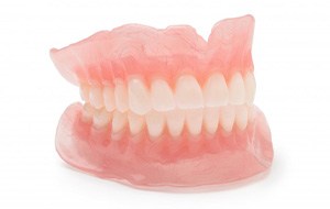 an example of full dentures