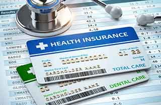Health and dental insurance cards